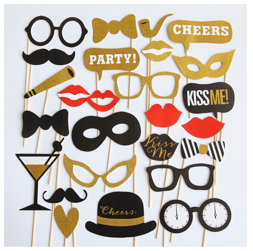 Foto de papel props Boda boda cumpleaños fiesta individual Halloween mano atmósfera decoración foto props