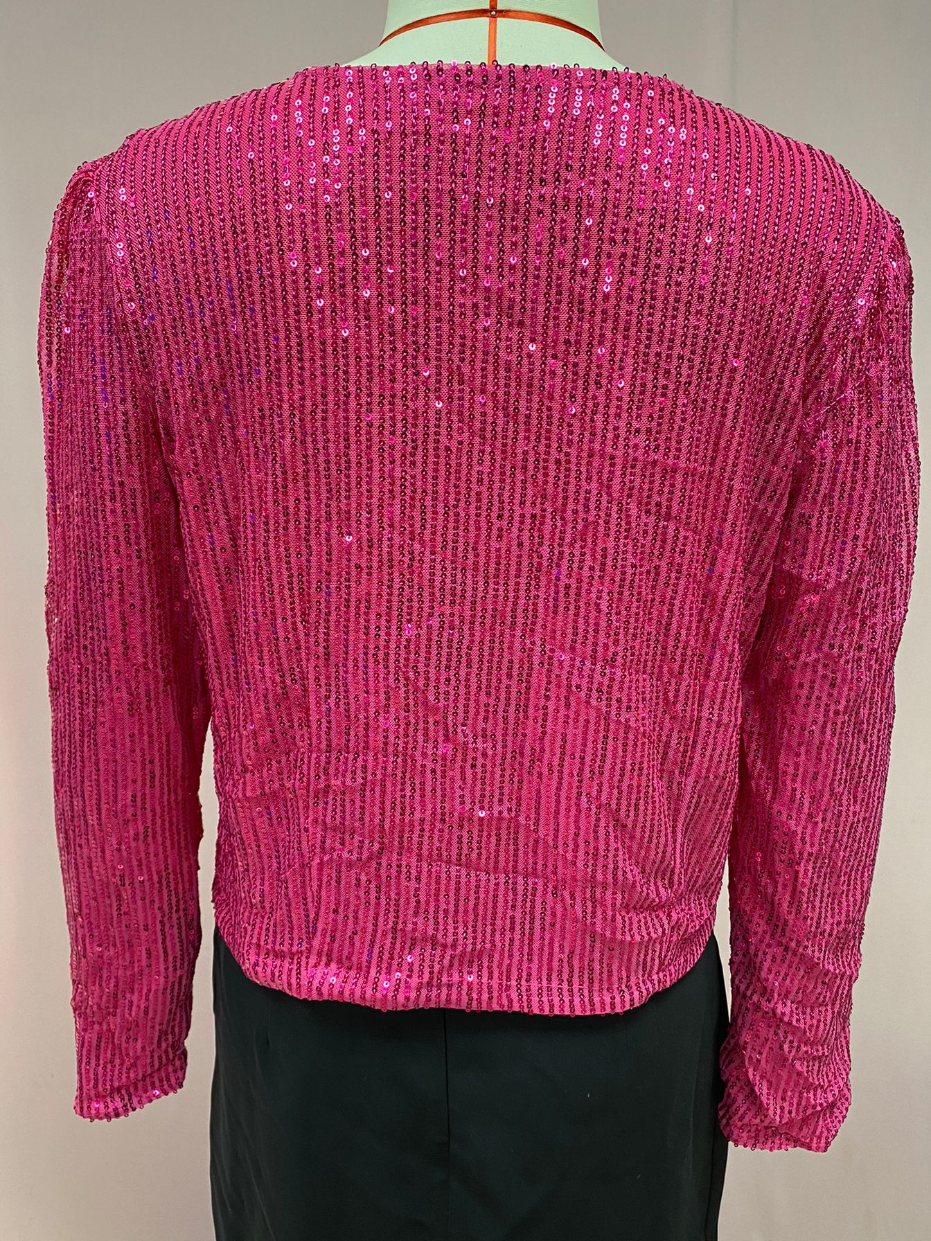 280g Weight Casual Jacket Outerwear Type Long Sleeve Sleeve Length Polyester Fabric Type Regular Top Length Coat Tops Type Holiday, Party Occasion Round Neck Neckline Slim Fit Type Solid Color Pattern Spring, Autumn Season Women's Gender Sequins Design Streetwear Style Women's Streetwear Solid Color Sequins Coat Casual Jacket 22
