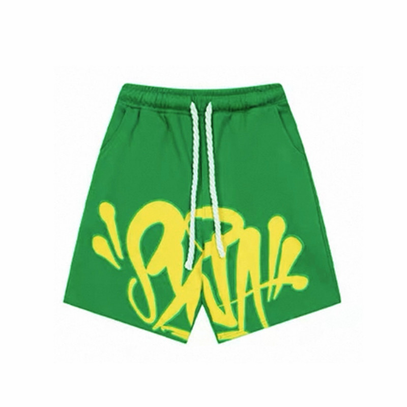 Pantalones cortos verdes-2