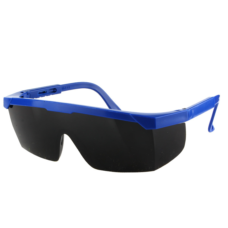 Welding Glasses, Special Labor Protection Glasses for Welders, Protective Eye Masks, Retractable Temples, Adjustable, Anti-Glare, Anti-Splash