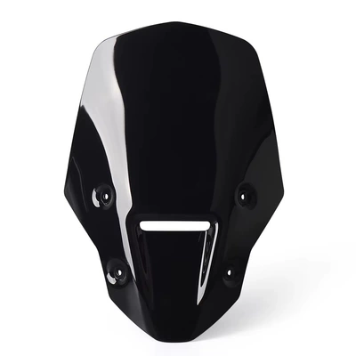 Honda Xl750 Transalp 2025-2026 Acrylic Windshield Motorcycle Modification Parts (Motorcycle front windshield) - honda-xl750-transalp-2025-2026-front-windshield-black