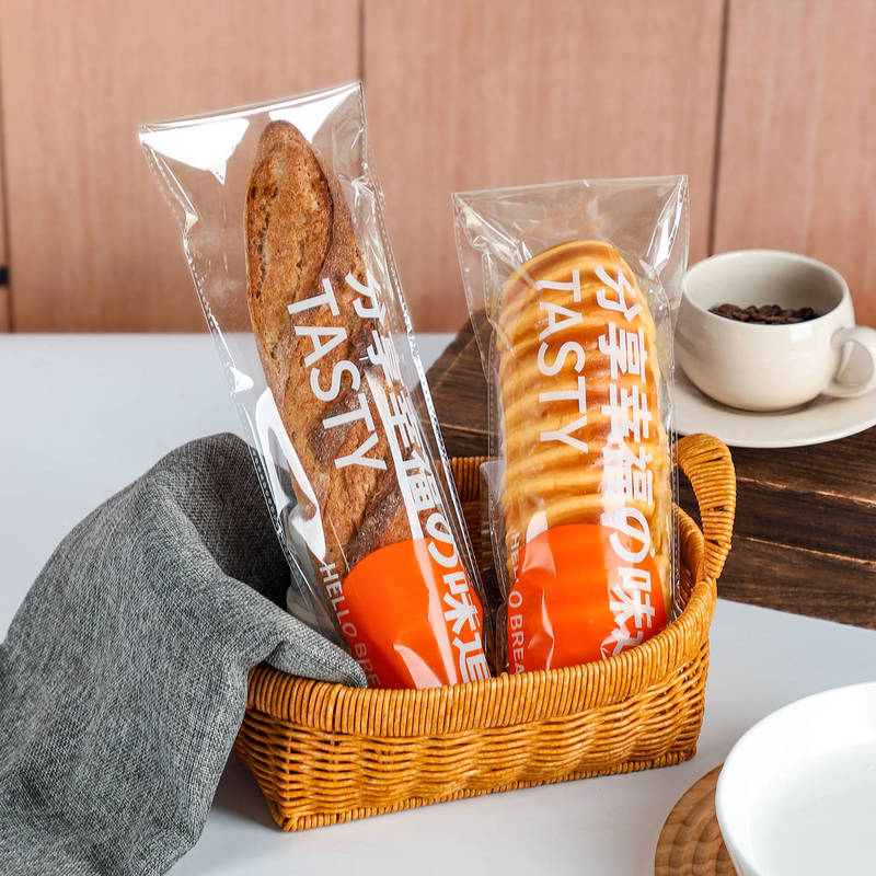 Long Caterpillar Bread Transparent Packaging Bag, Long Baguette Bread Packing Bag, Baking Packaging Bag for Commercial Use Long Caterpillar Bread Transparent Packaging Bag, Long Baguette Bread Packing Bag, Baking Packaging Bag for Commercial Use