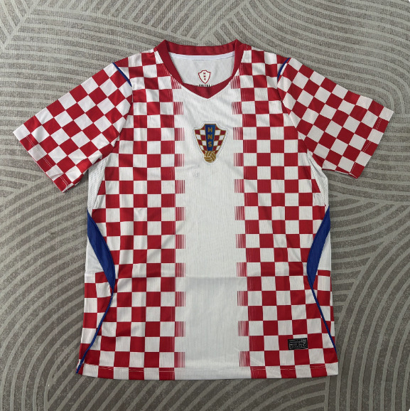 2627 Camiseta de fútbol de la Copa del Mundo Argentina Brasil Francia España Noruega Inglaterra camiseta de mangas cortas image 52