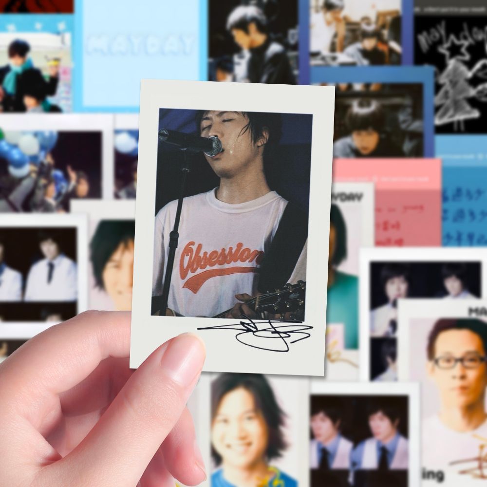 108 hojas de mayo Tian LiTe periferia aficionados pegatinas colección de pegatinas DIY decoración libro de mano caja de teléfono a prueba de agua