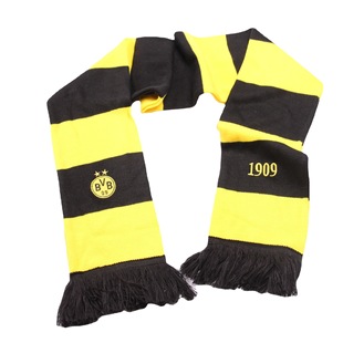 Manufacturer Custom-Made Direct Supply of Various Types of Double-Layer Stripesd Thickeneded Logo Embroidered Popular Knitted Football Scarves Fan Scarves