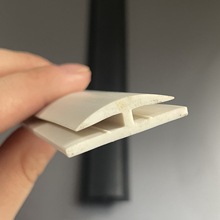 PVC卡条工字型卡条 TPE塑料异型材 家具背板条夹板条塑料卡条