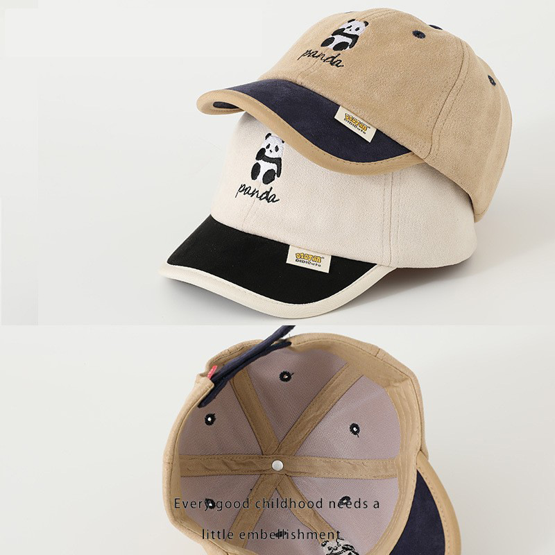 Sombreros infantiles otoño-invierno a prueba de viento gorra de lengua de pato lindo sombrero de sol bebé de primavera gorra de béisbol de hombres y mujeres