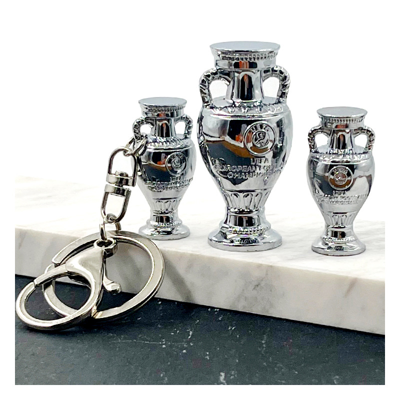 Football European Cup Trophy Ornaments Key Chain Souvenir La Liga…