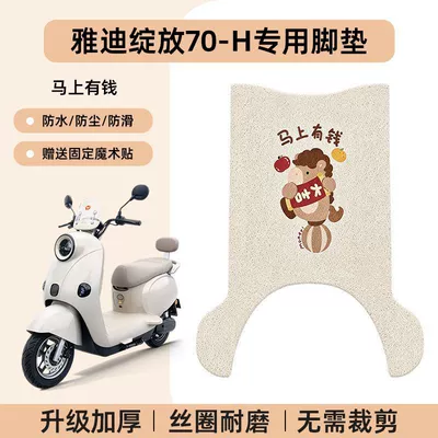 Waterproof Foot Mat, Electric vehicle foot mat - yadi-blooms-instant-wealth-premium-silk-loop-anti-slip-wear-resistant-no-specifications