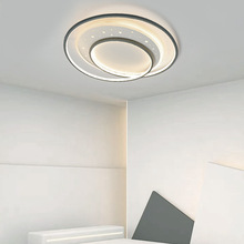 卧室吸頂燈現代簡約北歐ins創意房間led圓形餐廳書房兒童睡房燈具