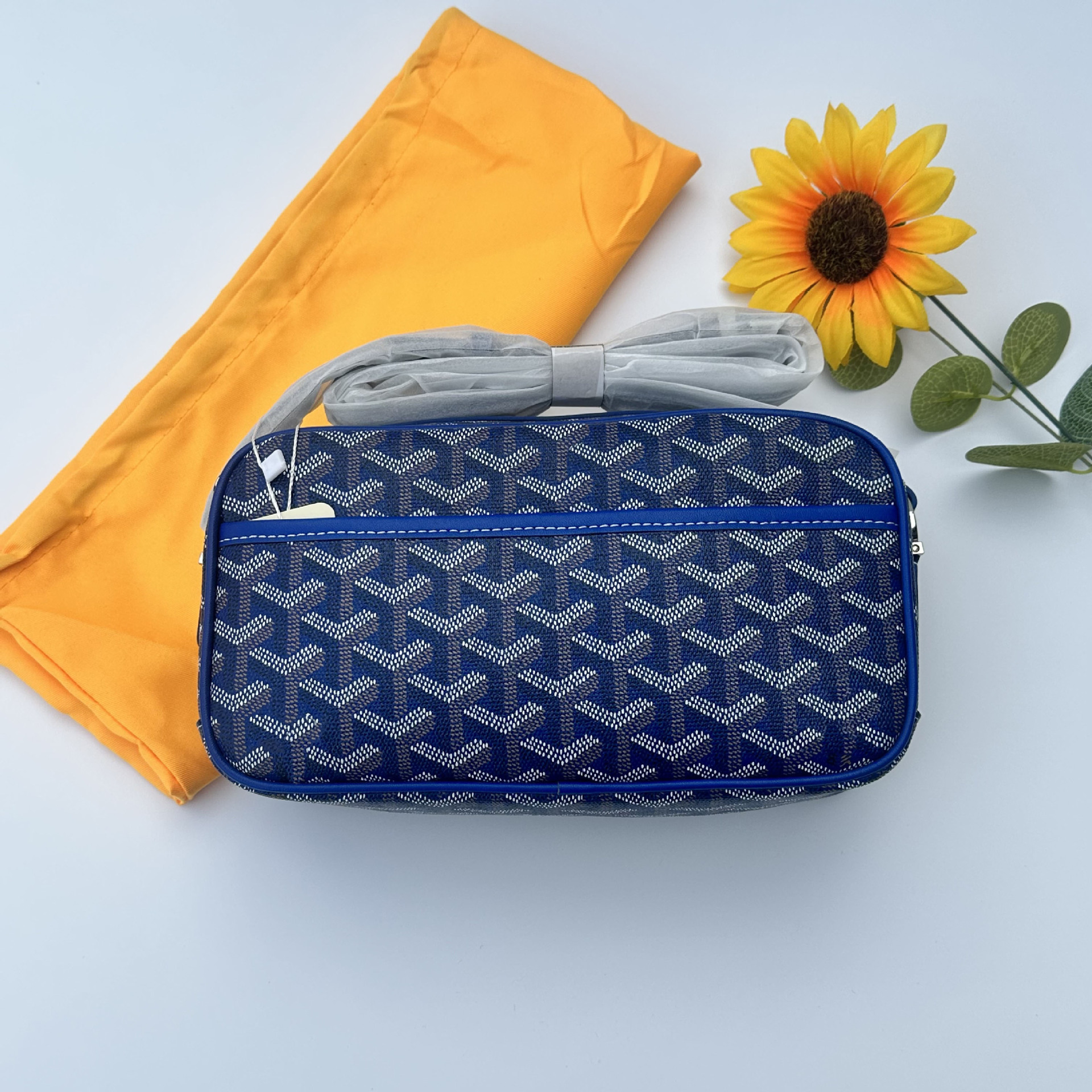 ゴヤ犬の歯の包みのファッションは版の高品質の韓国版のスターに対して同じ肩の斜めのショルダーの小さい方の包みのカメラの包みの現物を掛けます。