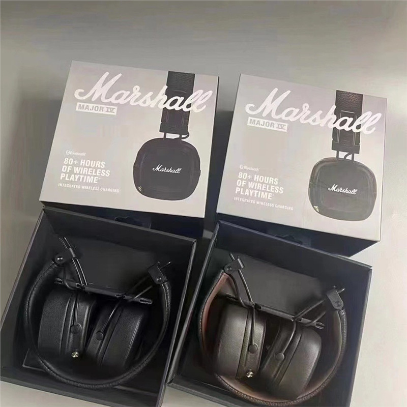 マーシャルMARSHALLメジャーiv 4世代ヘッドセット無線bluetoothイヤホンの重低音に適しています|undefined