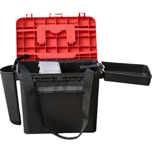 Weihe HS-4 fishing box thickened and can seat lure fishing box tool box with bait tray can be straddled diagonally across the rock fishing box wholesale