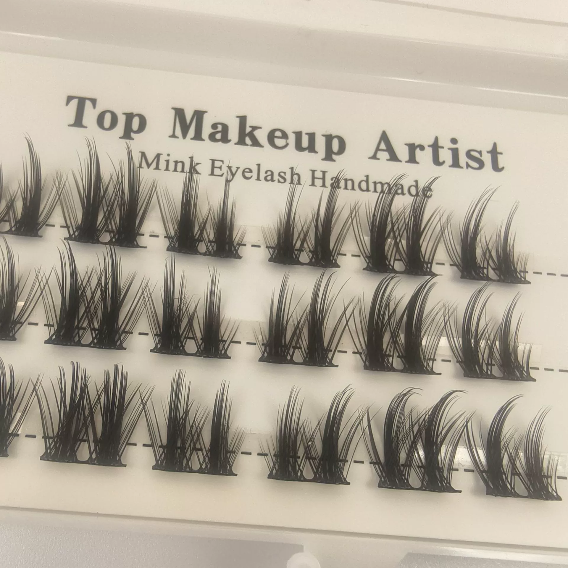 RB010 Накладные ресницы для макияжа: самост grafting segmented eyelashes