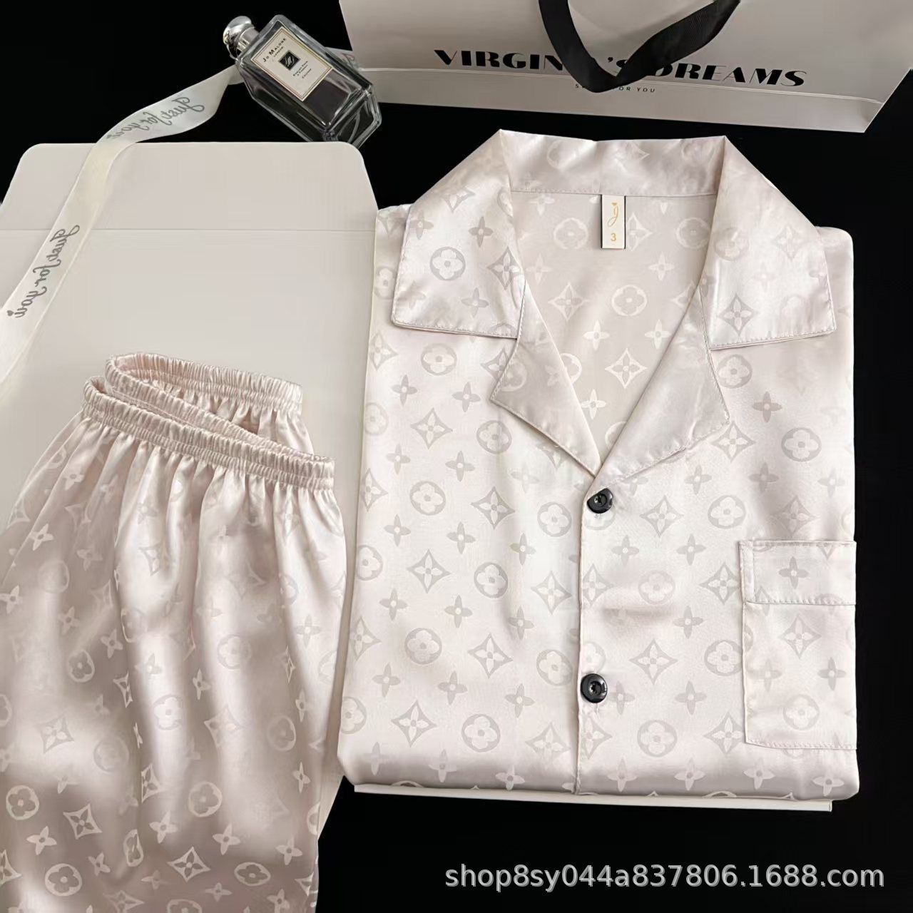 summer silk pijama