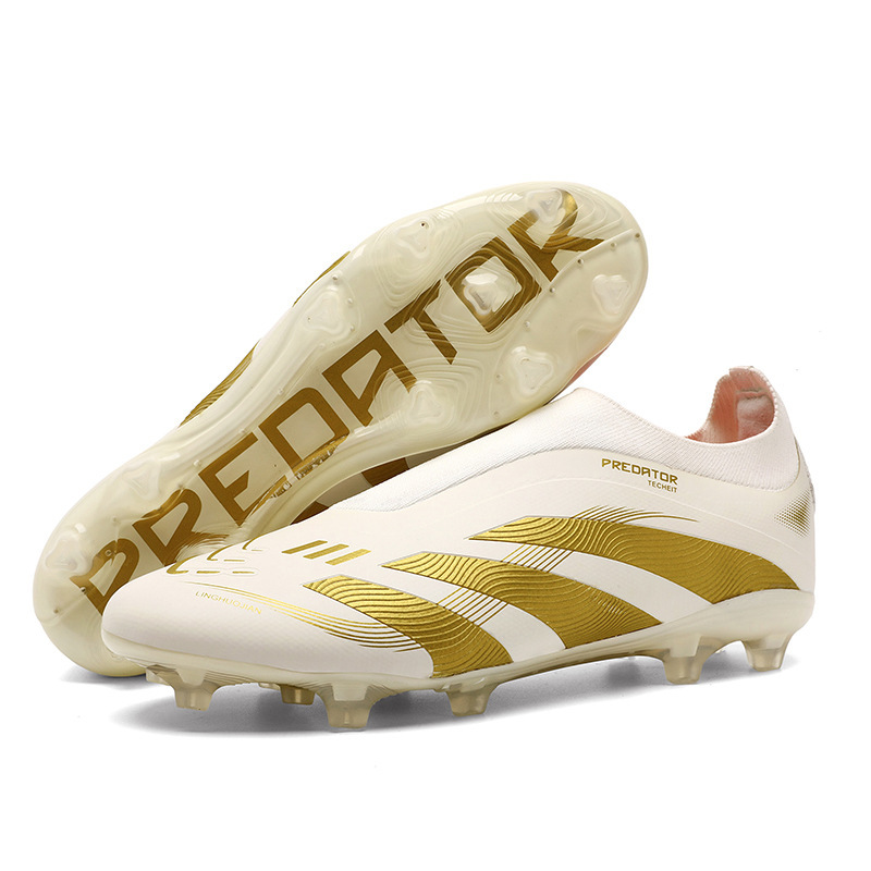 Zapatos de Fútbol con Tacos TF de Corte Bajo de KPU y TPU Antideslizante para Césped Artificial