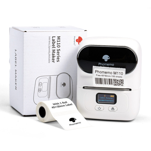 phomemo thermal printer clothing tag barcode printer cross-border commercial price label printer