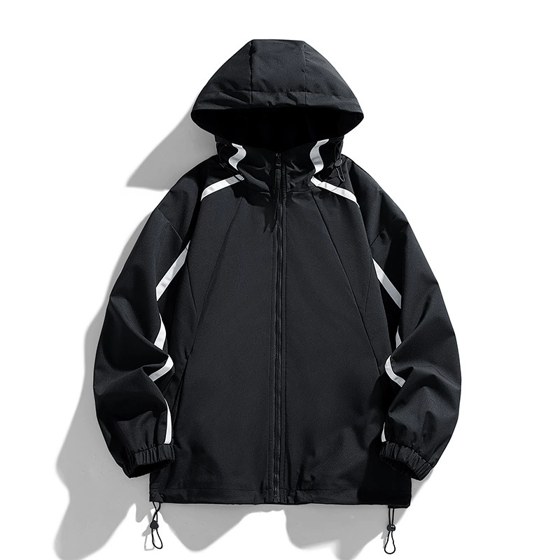 Ретро водонепроницаемая куртка с капюшоном для любимого для отдыха, oversize