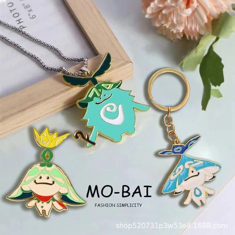 Game Merchandise: Ranara Keychain, Cartoon Figurine, Metal Brooch, Garanli, Ranara, Mahoma Necklace Pendant