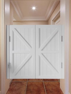 Solid Wood Half-Door Indoor Partition Fence Door Double-Open Corridor Low Door Aisle Door Bathroom Door Small Door