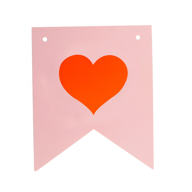 Bebé Feliz Cumpleaños cola de pez tire bandera tronco confesión decoración bebé Te amo tire flor L