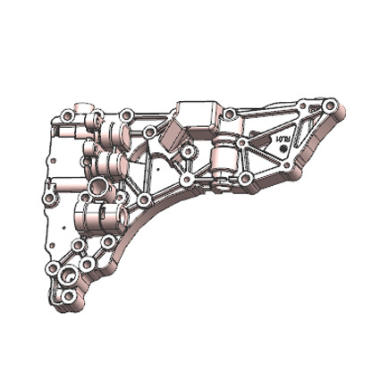 汽车阀板铝压铸锌合金压铸模具机加工产品铝制品镁合金制品锌合金