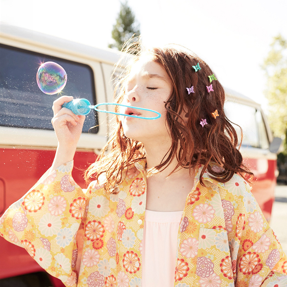 Set mini mollette per capelli colorate per trecce e frangetta_voghion.com