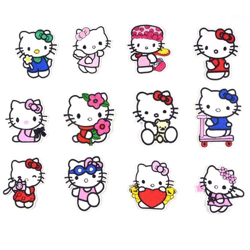 Lianxing Computer Embroidery Chapter Clothing Accessories Clothing Decoration Subsidy Cute Cartoon Embroidery DIY Cloth Sticker Adhesive