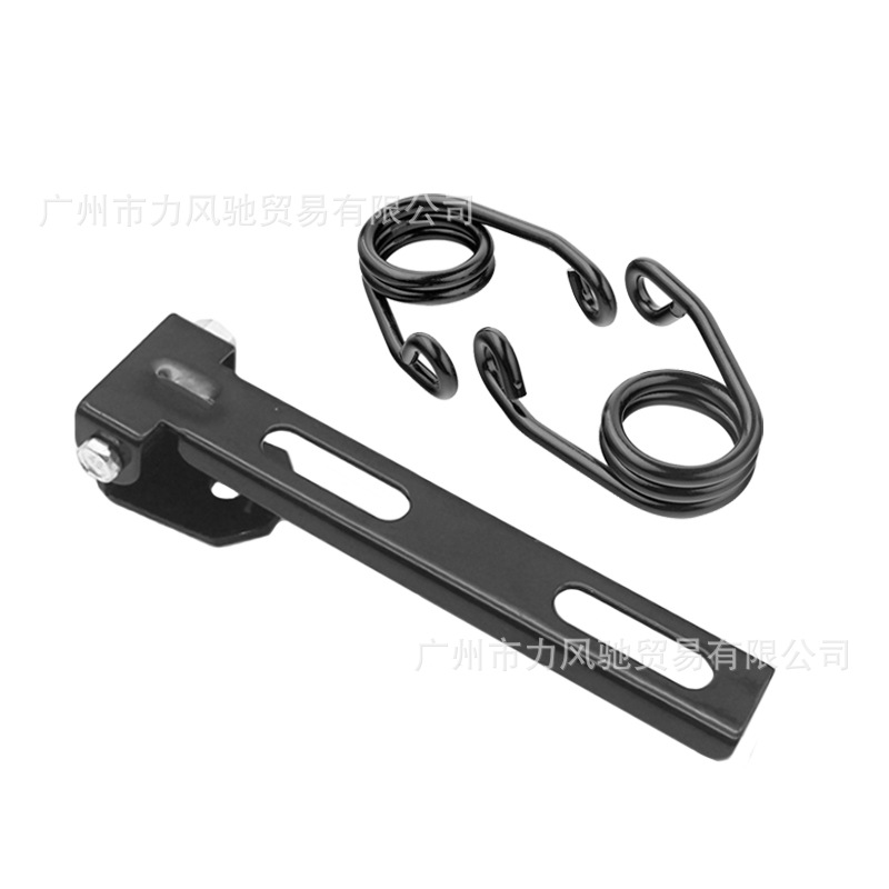 Soporte de cojín negro + Flat Spring