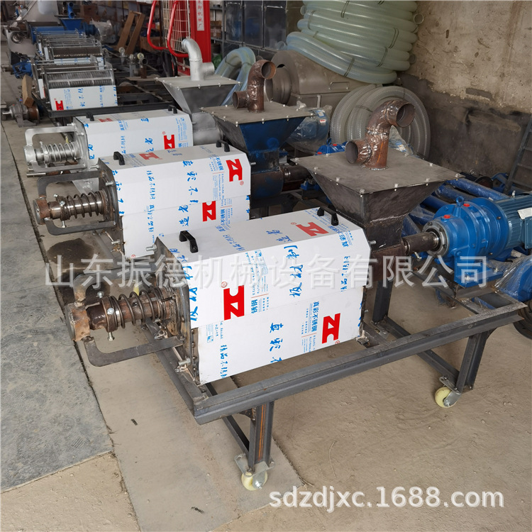 丰顺县污水粪池处理机 固液干湿分离机 鸡粪无堵塞分离机