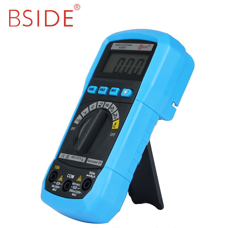 BSIDE ADM01手持数字万用表2000字自动量程高精度电工数显万能表