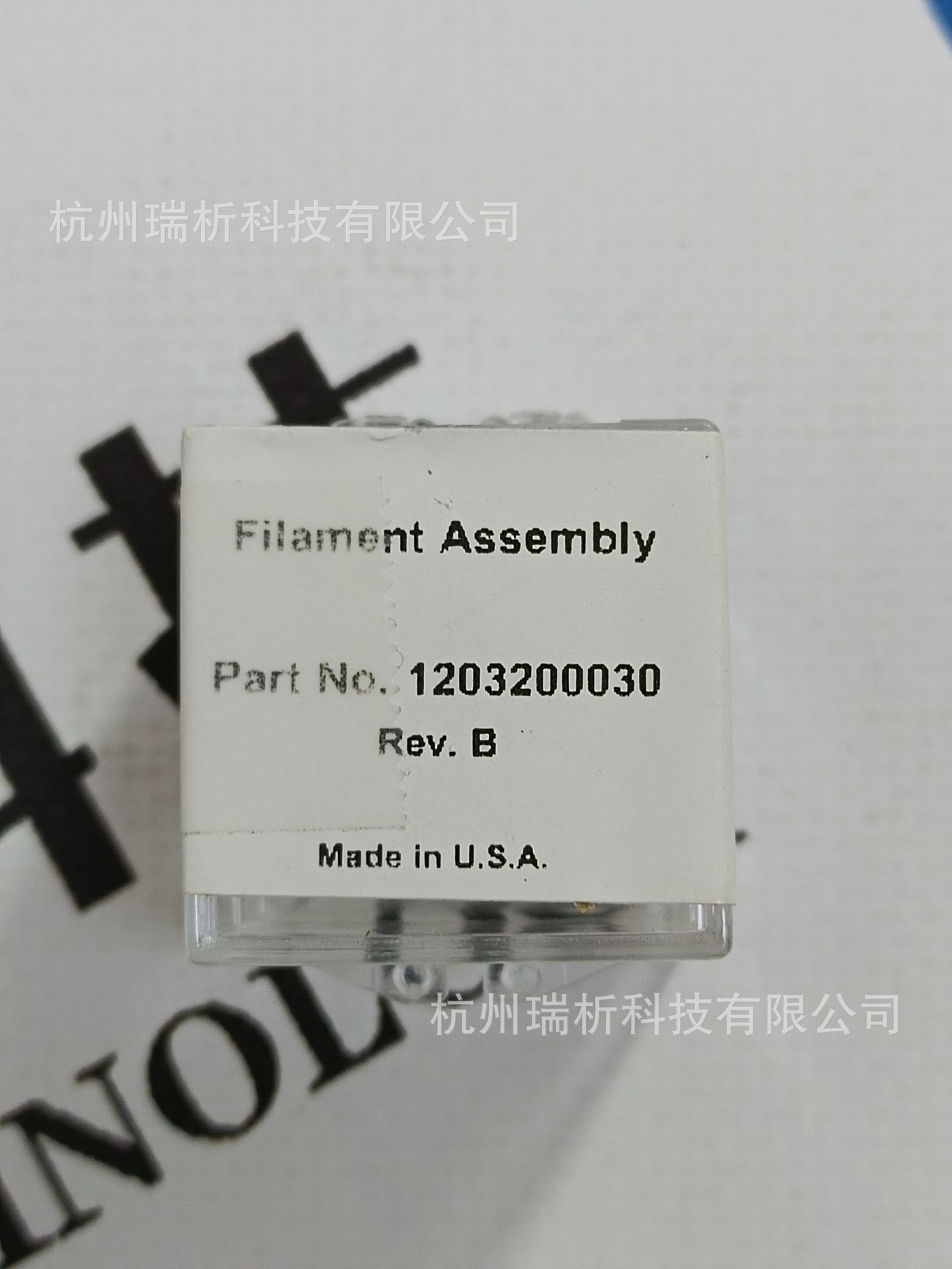 Thermo  1203200030，Filament Assembly.灯丝