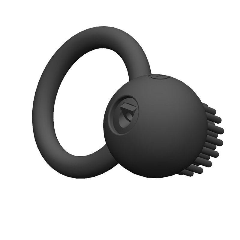 Rechargeable Vibrating Cock Ring, 10 Vibration Modes, USB-C Charging, Silicone — detail image 9