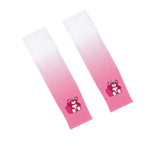 Left Left Girls Adults Children Fruits Jelly Ice Sleeve Summer New Women Outdoor Cool Sunscreen Arm Protective Cute Cartoon