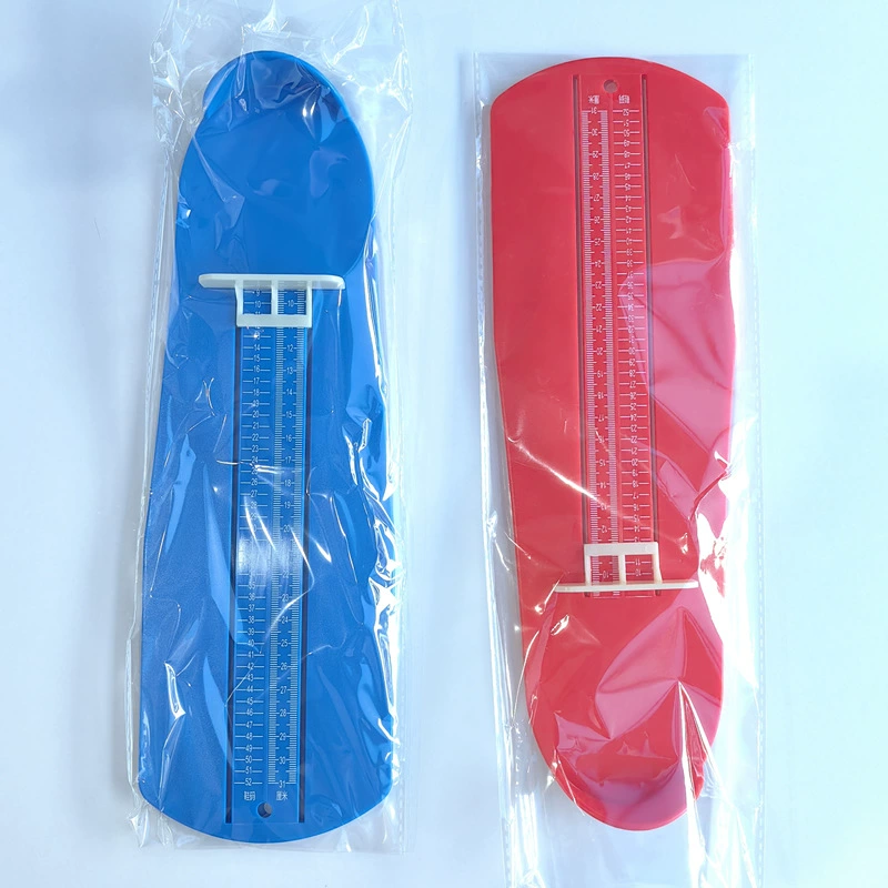 Children's universal rostometer for foot measurement, home device