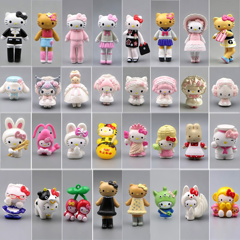 Foreign Trade Export Mini Figurines Kt Cat DIY Phone Case Sticker Materials Pendant Decorations Cream Glue Accessories Foreign Trade Export Mini Figurines Kt Cat DIY Phone Case Sticker Materials Pendant Decorations Cream Glue Accessories