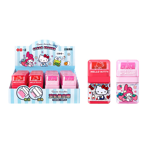 iigen Yizheng stationery Sanrio family image roller eraser cartoon student cute creative eraser