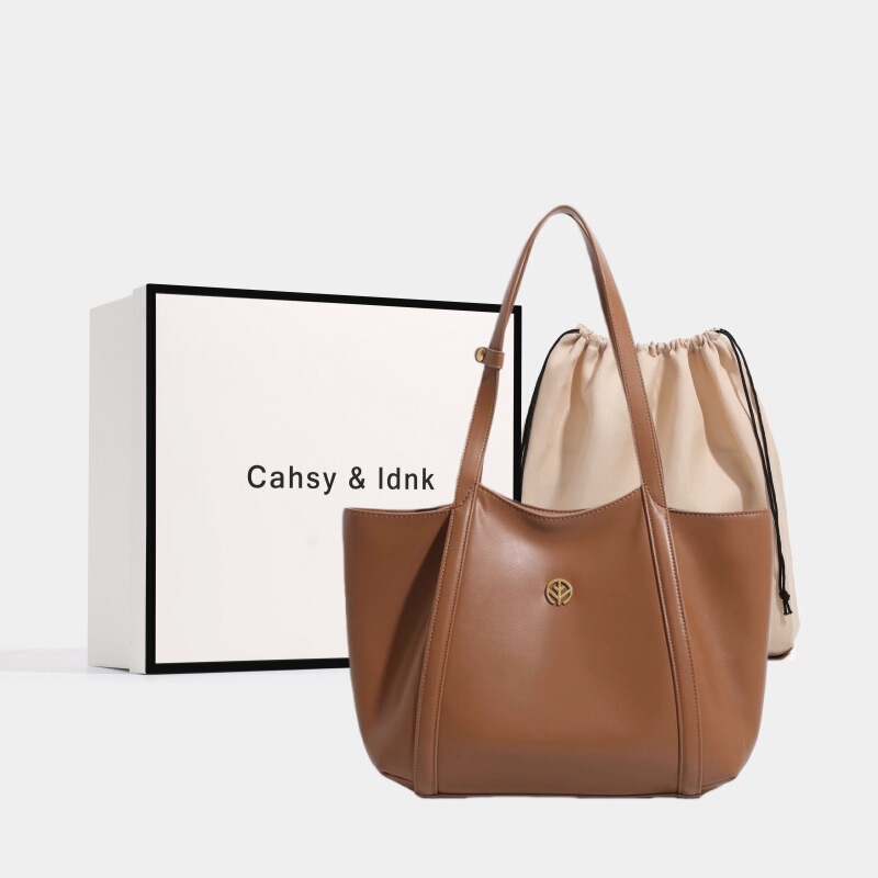 Chinese Valentine's Day Gift with a High-End Feel, Li Sisi's Same Style Evening Maple Bag, Women's Genuine Leather Handbag, Large Capacity Tote Shoulder Bag for Women
