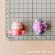 Electroplated Cartoon Aircraft Cute Grain Blind Bag Resin DIY Accessories Keychain Pendant Stereo Tide Play Live