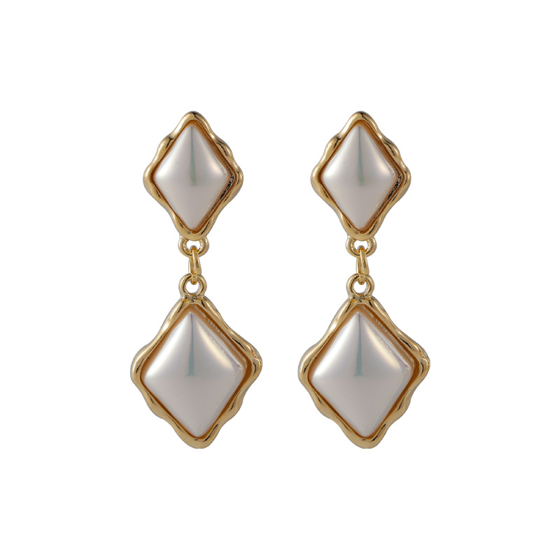 Fashion Heart-shape Pearl Alloy Earrings Wholesale display picture 24