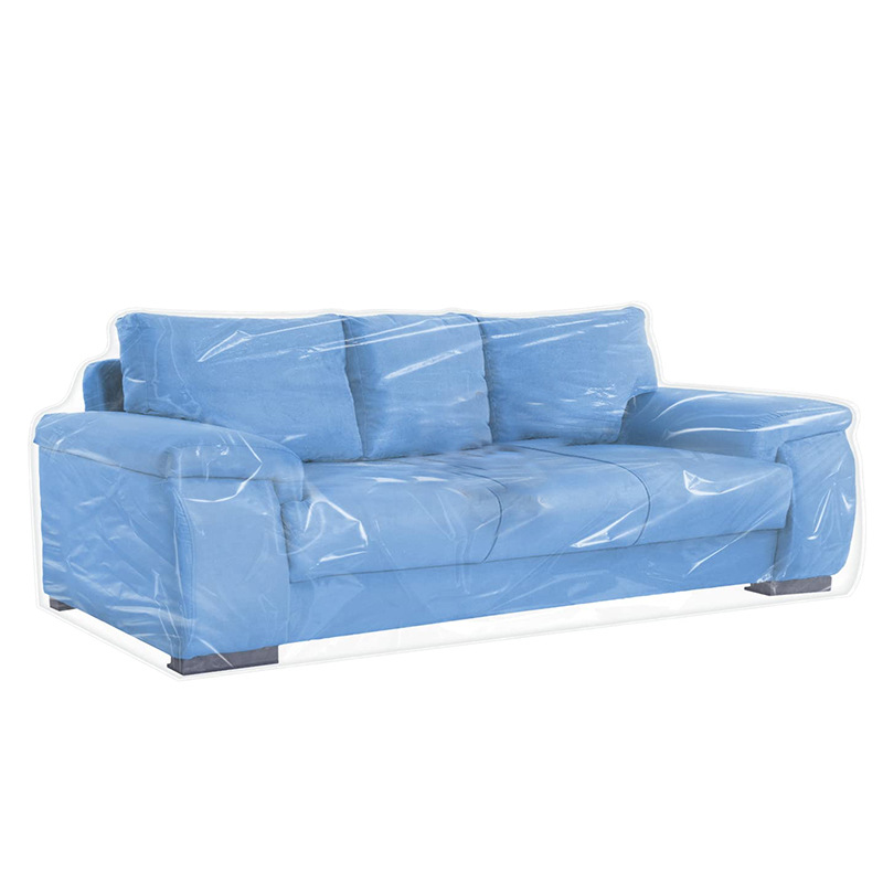 243cm Pvc Plastic Thickeneded Transparent Heavy-Duty Waterproof and Anti-Stop Pet Dog Scratching Mobile Sofa