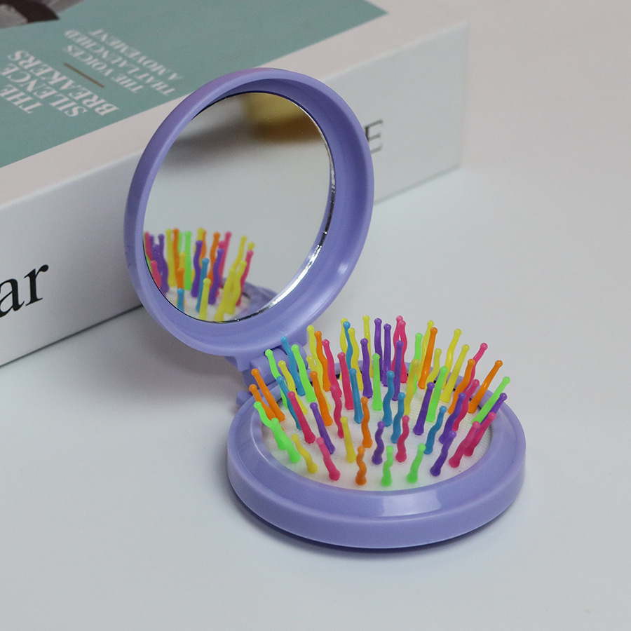 Aguja arcoíris de piel blanca púrpura