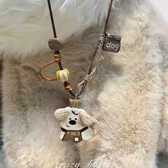 かわいい子犬のネックレスのセーターのチェーンの高級感のデザインのレトロな大衆の装飾の女性の新しいです。