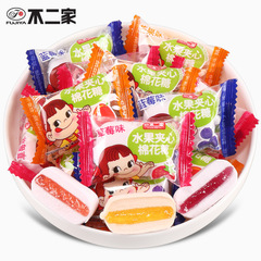 Uniqlo Cotton Candy Fruit Flavor Filled Soft Candy Bulk Wedding Confetti Wholesale Children's Leisure Share Snack