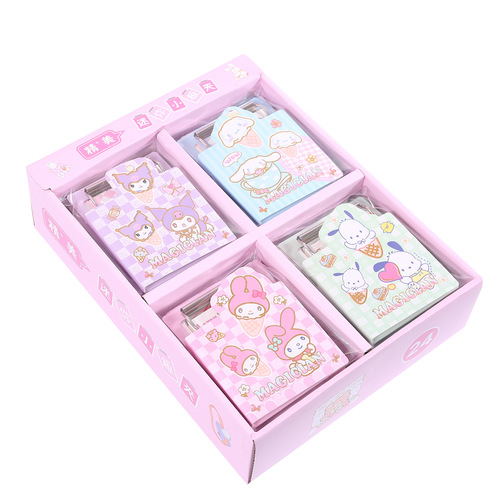 Cute cartoon mini note board holder, good-looking ing style small notebook, student portable notebook note board holder wholesale