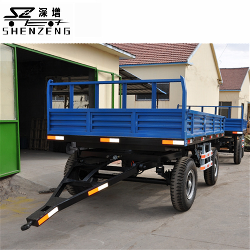5吨自卸拖车 农用拖车 拖拉机牵引挂车 工具车 托盘车