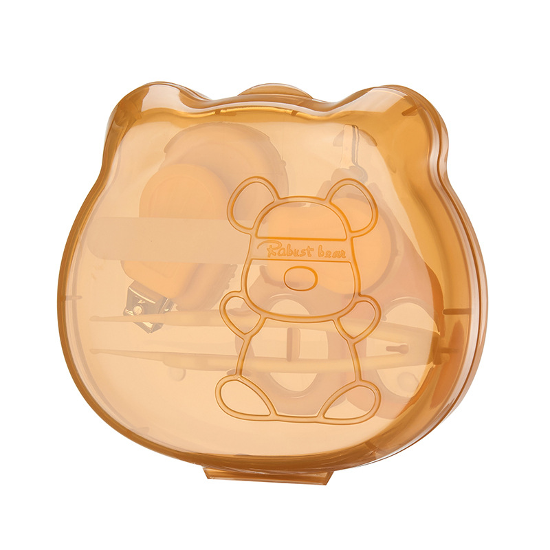 Juego de tijeras de uñas para bebés seguridad anti-pellizcar cortaúñas para bebés