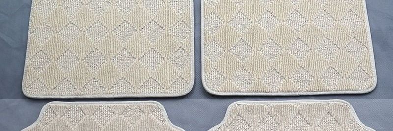 Car mat for cleaning, anti-slip, anti-dirt, easy to clean, full protection mat, TPE wrap-around mat, suitable for cars, with a velvet surface