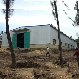 Warehouse Congo Gold Steel Structure Warehouse Undertakes to Build Light Steel Structure Plant Steel Structure Warehouse Workshop