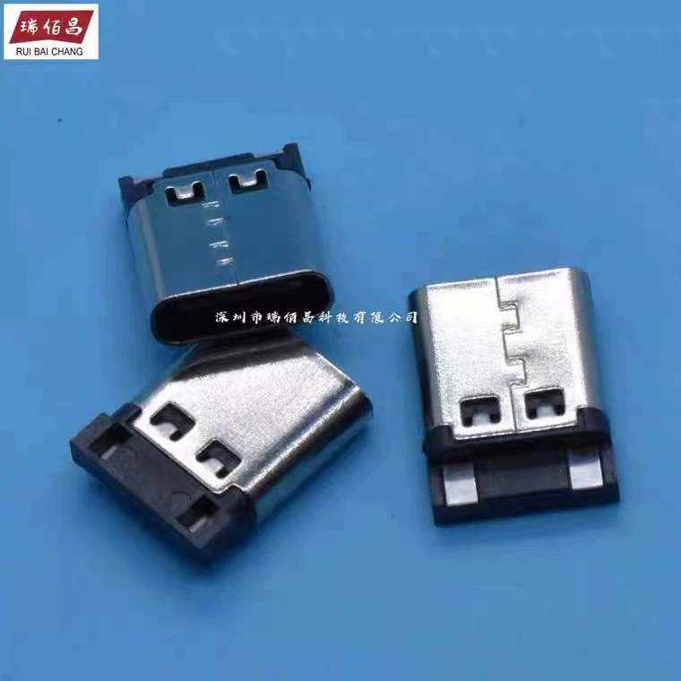 Разъем типа-C материнской платы 2P сварная линия USB-C порт коннектор Тип C головка материнской платы 2P посадка 3.1 быстрая зарядка терминал